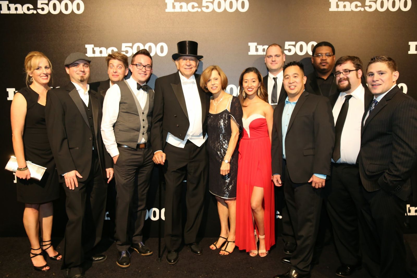 Tejune Kang at the Inc. 5000 Gala — three-time honoree